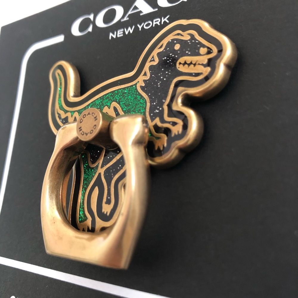 Coach Rexy Phone Grip / Stand NEW - Picture 4 of 7